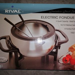 Electric fondue pot
